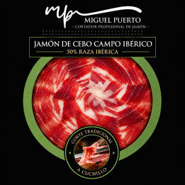 Sobre de jamón de cebo de campo ibérico 50% raza ibérica