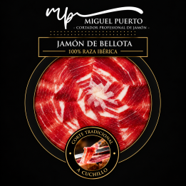 Sobre de jamón de bellota 100% raza ibérica